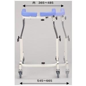 法人宛先限定) (星光医療器製作所) アルコー12型 100344 歩行器 歩行車