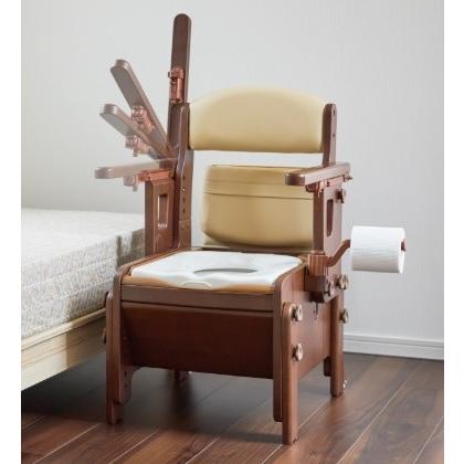 アロン化成) 安寿 家具調スマートトイレNEO はねあげタイプ 標準便座  