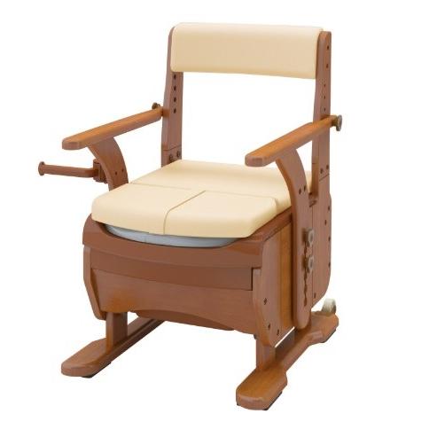 (アロン化成) 安寿 家具調トイレ セレクトR ノーマル 533-850 標準便座 介護 高齢者 ポータブルトイレ