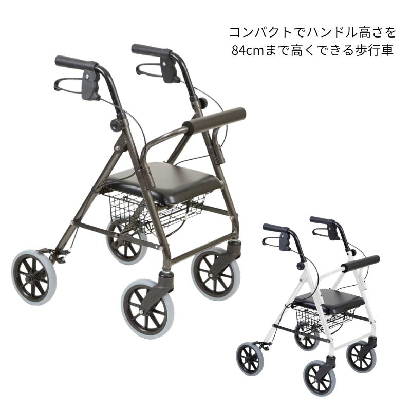 竹虎) ハッピーミニ トール 117071 ダークグレーメタリック 歩行