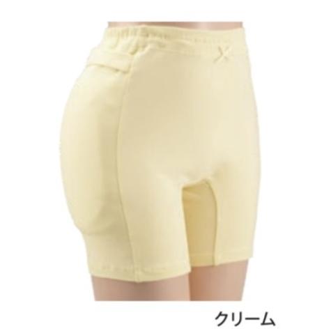 (日本エンゼル) ラ・クッションパンツ婦人用 3904-2 サイズS/M/L クリーム/ピンク 女性用 転倒 大腿骨 保護 骨折 予防 ANGEL | 日本エンゼル | 01