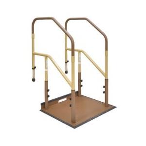 送料無料 マツ六 たよレールdan Bzd 03 Wd Wn ハイタイプ 両手すり 踏み台無し 介護 玄関 段差昇降支え 置き型 置くだけ 簡単設置 工事不要 Bzd 03 介護shopサンアイyahoo 店 通販 Yahoo ショッピング New限定品 Azerbaijanfoundation Az