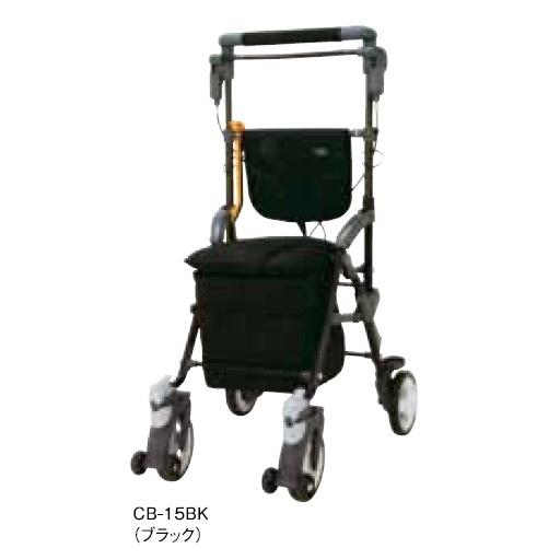 (マキテック) スルーンボックスSP CB-15BK CB-15FL シルバーカー カー 押し車 買い物 介護 高齢者 歩行補助 段差 乗り越え CB 15BK 15FL