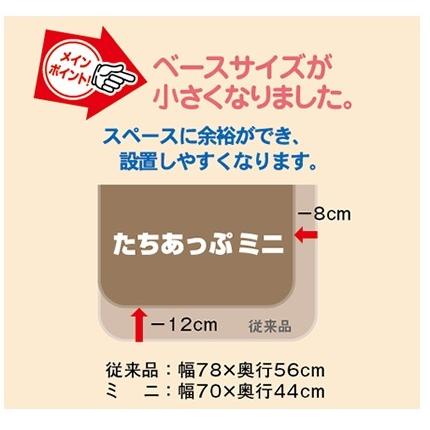 (矢崎化工) あがりかまち用 たちあっぷミニ CKG-03 両手すり スライドベース無 介護 玄関 置き型 置くだけ 簡単設置 工事不要_2