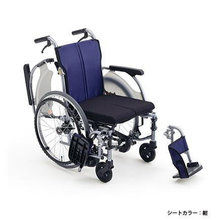 【良品✨送料無料】Miki 軽量車椅子 カルッタ CRT-3LoB 自走＆介助 ミキ カルッタ CRT-3LoB 車椅子 自走式 ノンバックブレーキ搭載 低床