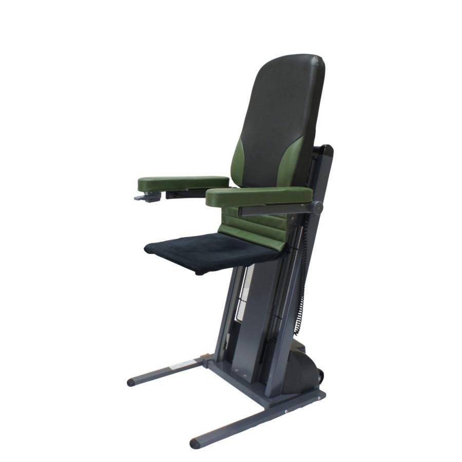 【美品】 (コムラ製作所) 独立宣言ローザ ワイドシート DSRS-W 電動 昇降 椅子 介護 高齢者 立ち上がり補助 【IQY2962905352】(106920円)