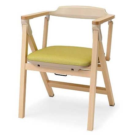 個人様向け限定商品) (パラマウントベッド) 木製折りたたみチェア KD