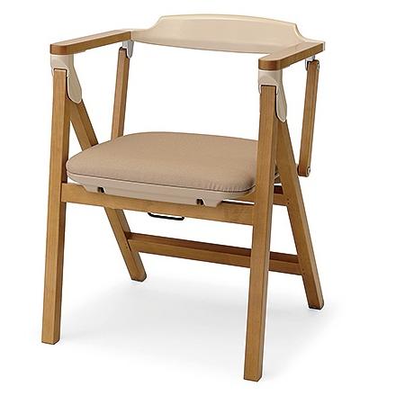 個人様向け限定商品) (パラマウントベッド) 木製折りたたみチェア KD