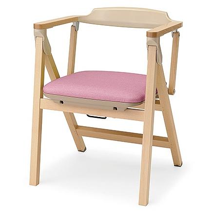 個人様向け限定商品) (パラマウントベッド) 木製折りたたみチェア KD