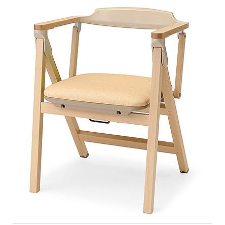 個人様向け限定商品) (パラマウントベッド) 木製折りたたみチェア KD