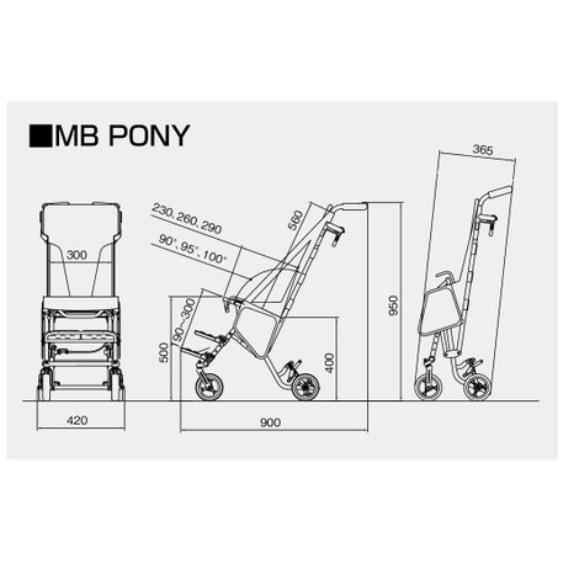 MATSUNAGA (松永製作所) 子供用 軽量バギー MB-PONY 車椅子 障害 MATSUNAGA (松永製作所) 子供用 軽量バギー MB-PONY 車椅子 障害