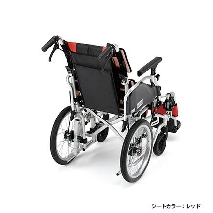 ミキ (ミキ) MEF-16 車椅子 介助式 モジュールタイプ(座幅調節