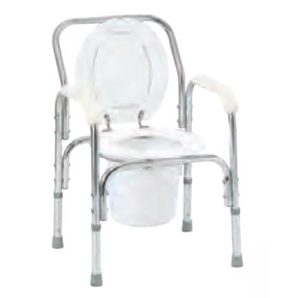 (ミキ) トイレチェア MLA-02011 介護 高齢者 簡易トイレ 非常用 防災 軽量 重量4.4kg | ミキ