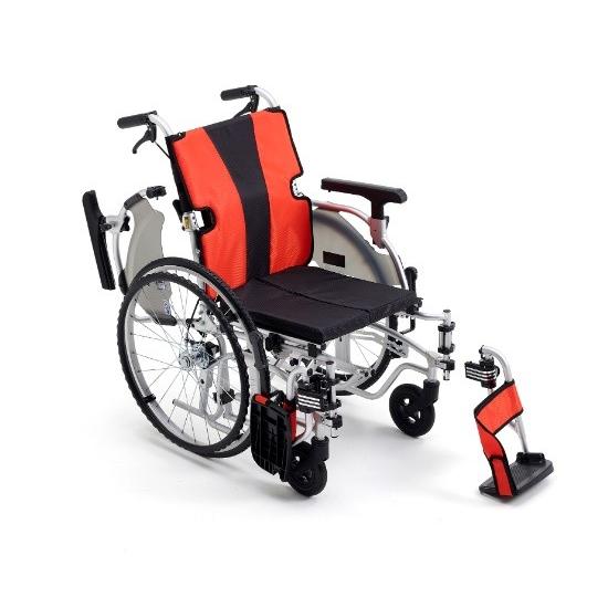 Miki スキットMYU5·22 車椅子 耐荷重100kg