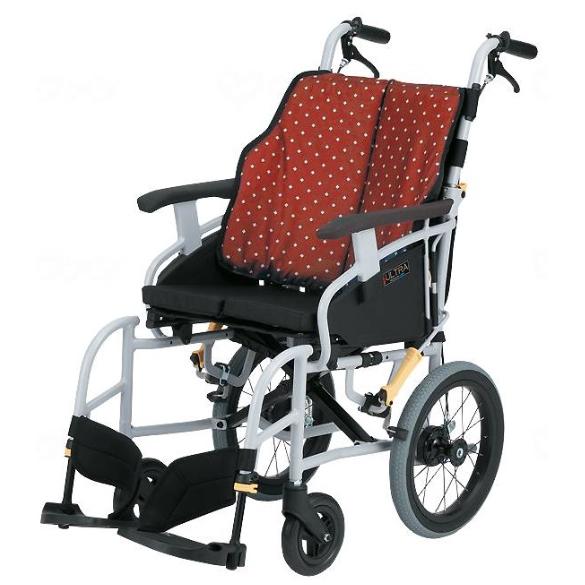 日進医療器 介助用 超軽量 ULTRA ノーパンクタイヤ 車椅子 NAH-U1