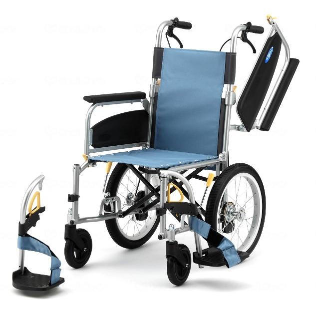 日進医療器 NEO-2 介助式車椅子 ノーパンクタイヤ