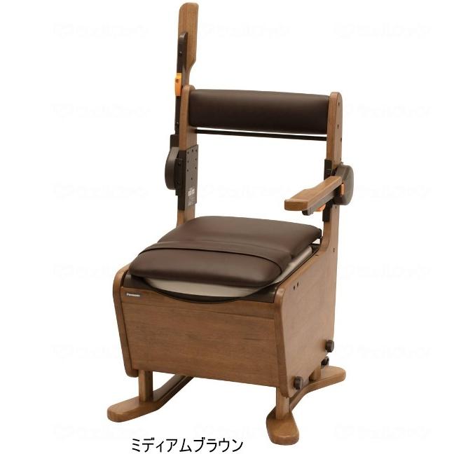 パナソニック) 家具調トイレ 座楽 ひじ掛けはねあげ PN-L23416 脱臭  
