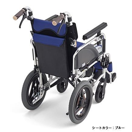 (ミキ) スキット2000 SKT-2000 車椅子 介助式 モジュールタイプ エアタイヤ仕様 コンパクト 多機能 耐荷重100kg｜sanai-kaigo2｜02