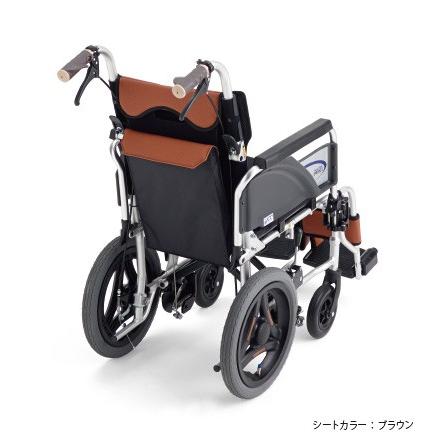 ミキ SKT-200B 車椅子 介助式 ノンバックブレーキシステム搭載 