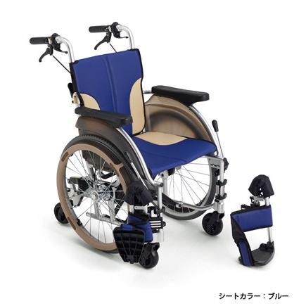 法人宛送料無料】 ミキ 車椅子 6輪 コンパクト スキット500 SKT-500 自