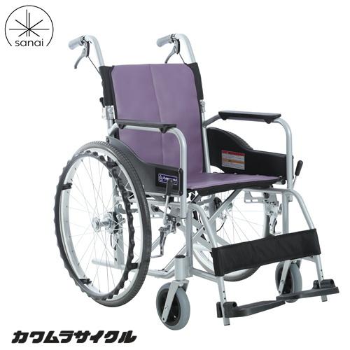 (カワムラサイクル) 標準型 車椅子 自走式 STAYER ステイヤー SY22-40 (42) SB No.112 カバーシート仕様 介助ブレーキ有り｜sanai-kaigo2