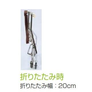 日進医療器) 折りたたみ式歩行車 TY160FM 四輪自在式 中サイズ 歩行器 