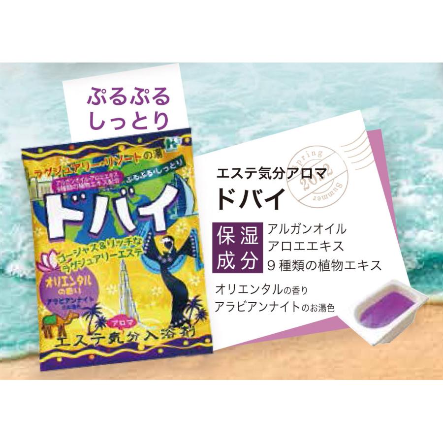 エステ気分 入浴剤 ギフト プレゼント アロマ リゾート 8種セット 女性