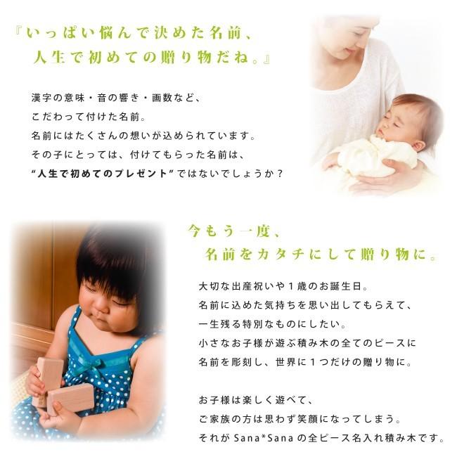 出産祝い 名入れ 積み木 38ピース全部に名入れ 1歳 誕生日 ギフト 名前入り プレゼント 4cm基尺 無塗装 日本製 名入れ彫刻 サナサナ_1