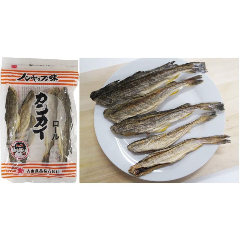 北海道産　珍味　 ロールカンカイ　こまい（コマイ）大東食品　　氷下魚　かんかい150g入　｜sanbankan｜02