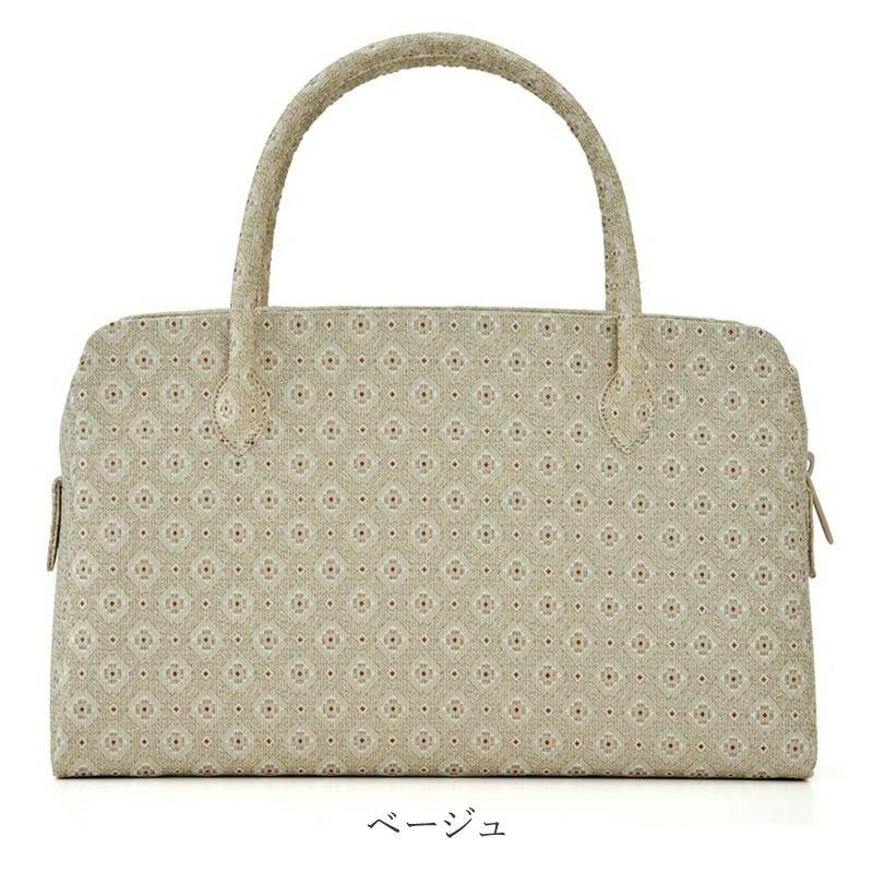 爆買 和装バッグ フォーマル 通年用 日本製 岡重 正絹 利休バッグ 京