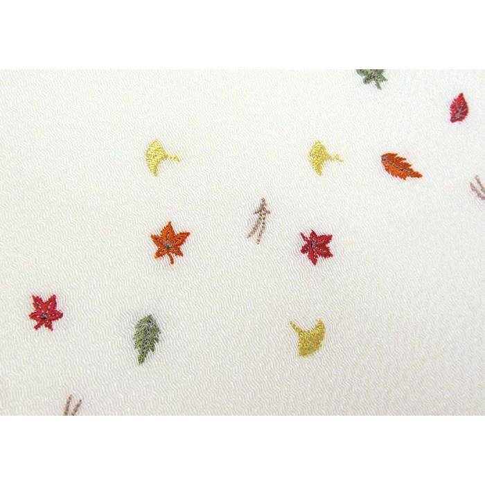 紅葉 刺繍半衿 / 正絹 袷用 半襟 : さんび公式オンラインショップ 