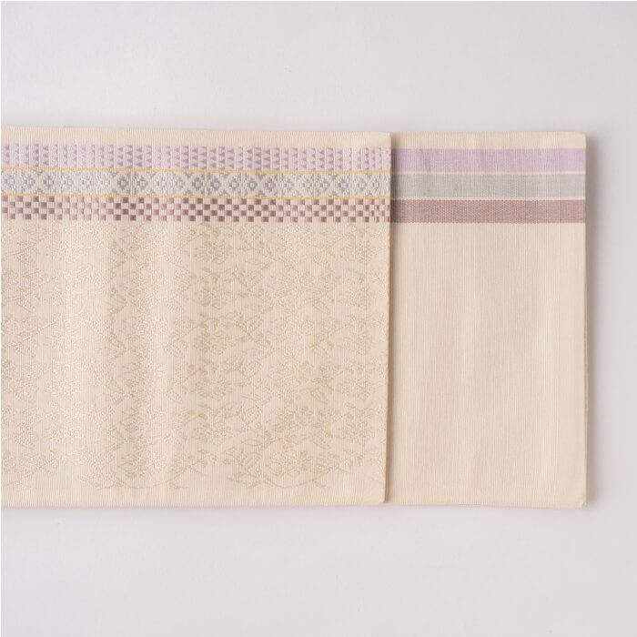 博多織 半幅帯 正絹 織り出し花唐草模様No.3-22 楽天市場