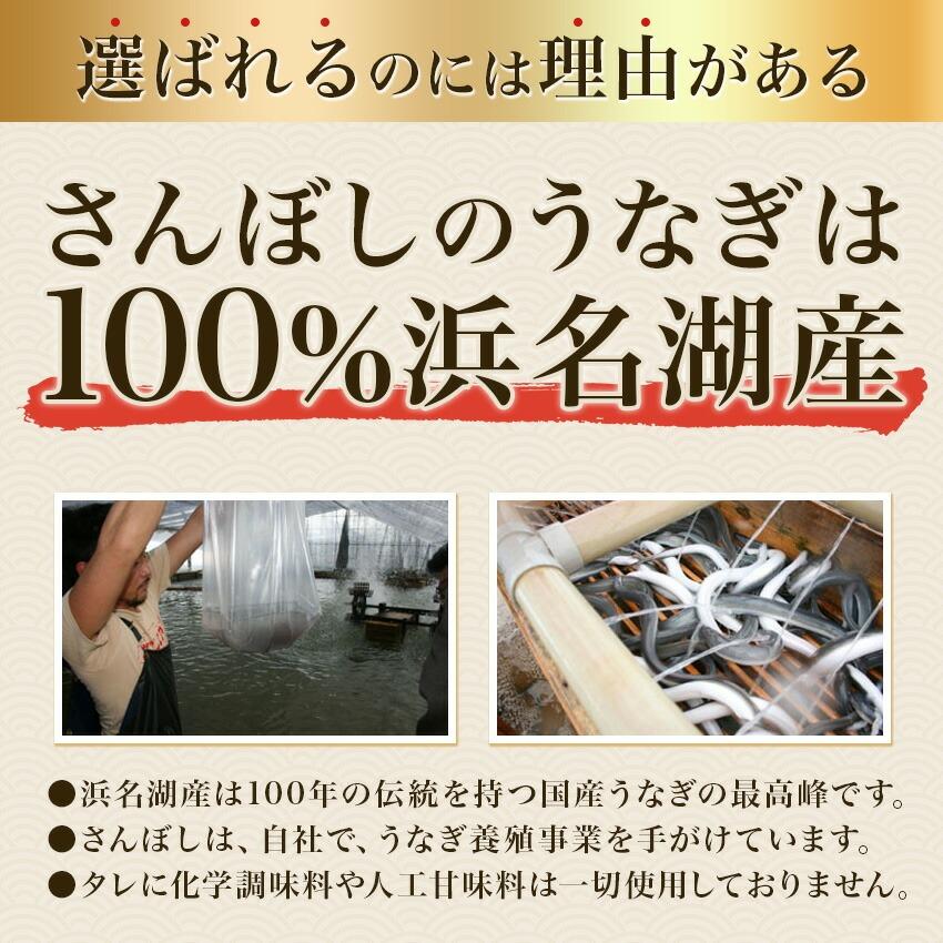 【無添加タレの浜名湖うなぎ】　超特大蒲焼　約220g ×1尾  　貴重な浜名湖産　産地限定　脂が乗っています♪※ご自宅用のため、のし対応できません  父の日｜sanboshi｜05