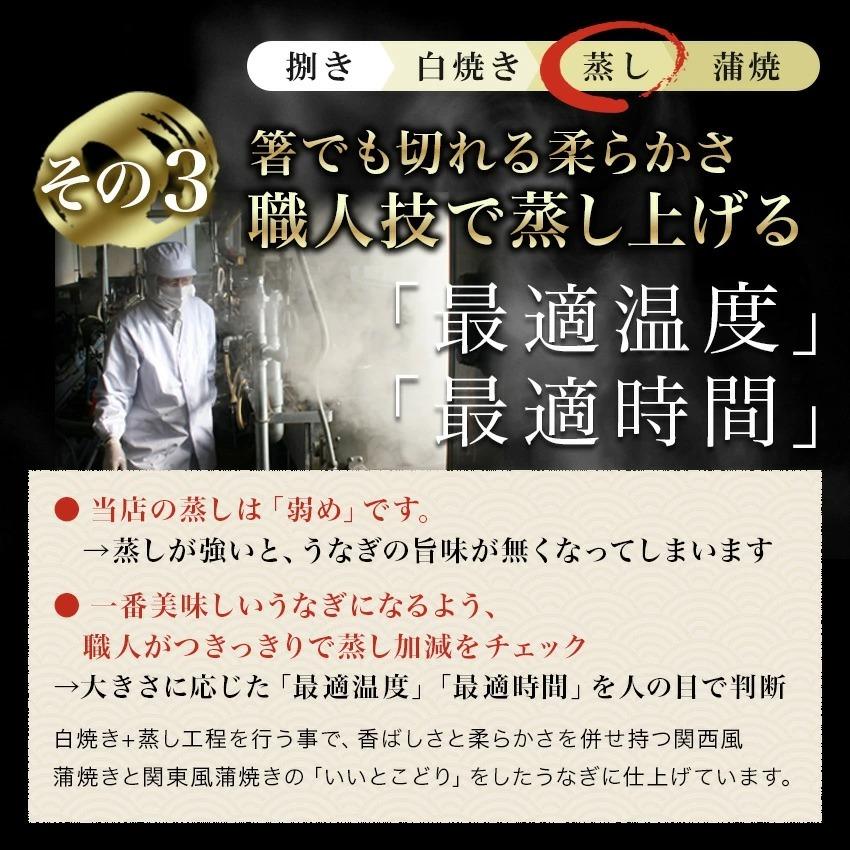 【無添加タレの浜名湖うなぎ】国産うなぎの最高峰 蒲焼140g×2尾　ギフト 無添加のタレ使用【送料無料】ウナギ 鰻 静岡  父の日｜sanboshi｜11