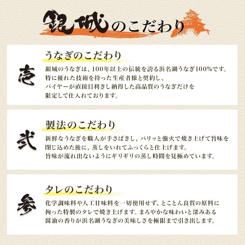 【無添加タレの浜名湖うなぎ】国産うなぎの最高峰 蒲焼き約110g×2本 無添加のタレ使用 ギフト 【送料無料】浜名湖産 静岡   父の日｜sanboshi｜07