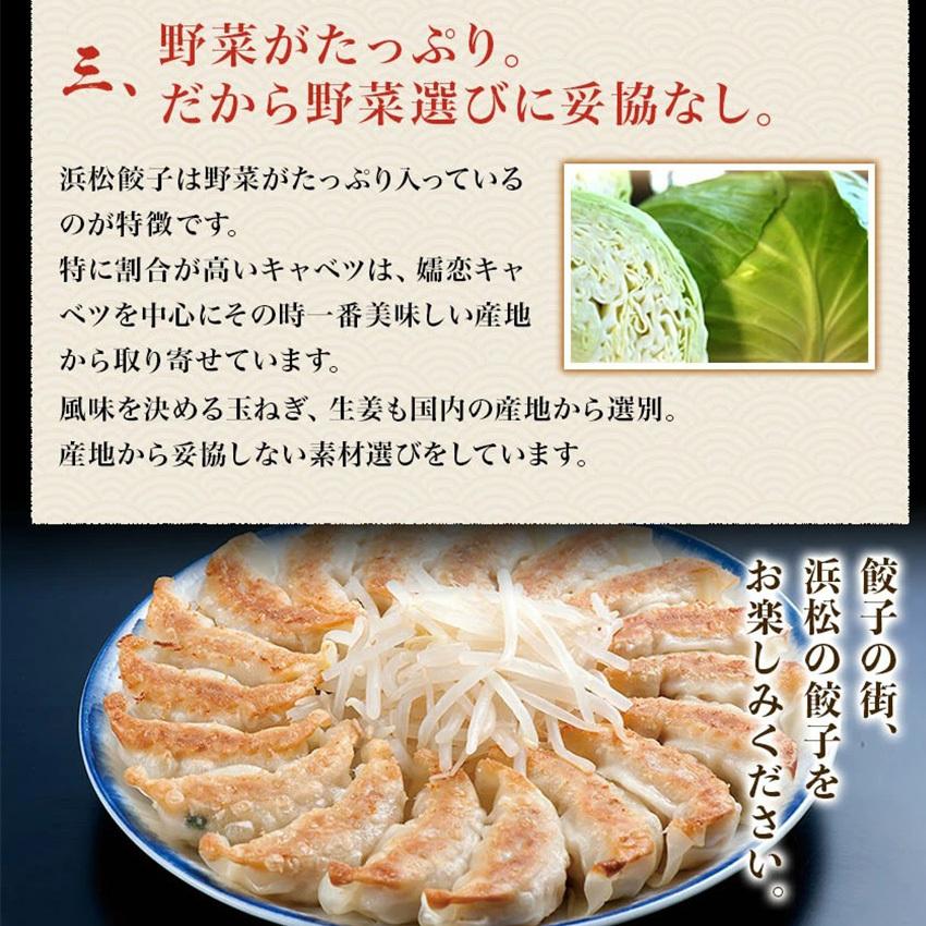 【送料無料】化学調味料無添加　浜松餃子60個セット　30個入り×2袋 　ご当地餃子の代名詞　地産地消　マルマツ　無添加餃子  父の日｜sanboshi｜05