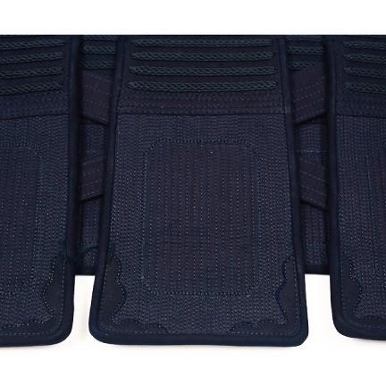 ミツボシ 剣道防具セット 天 アスリート 6.0m/m織刺（ヘリ紺鹿革仕立