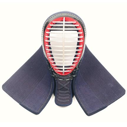 ミツボシ 剣道防具セット 天 極厚 8.0m/m織刺（ヘリ紺鹿革仕立