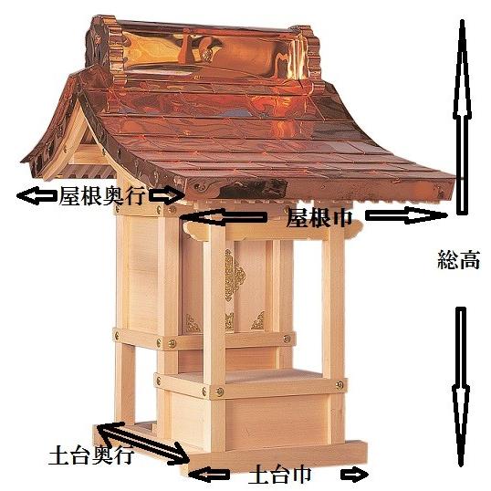 外宮 稲荷宮 祠宮(ほこら宮)12 外祭宮 神棚 お社 神具 向拝宮 ほこら 