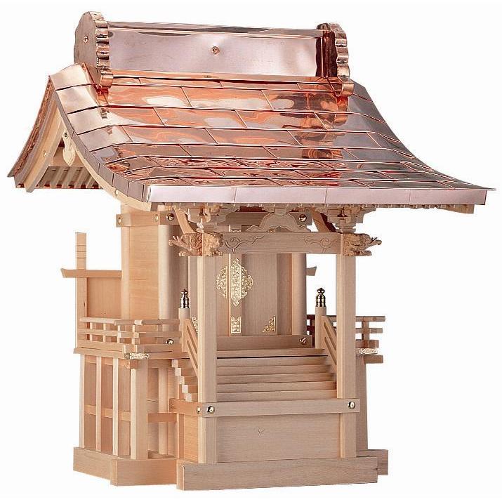 外宮 稲荷宮 風潮大屋根 束立(つかだて) 10  外祭宮 神棚 お社 神具 向拝宮 ほこら キッチン、日用品、文具-冠婚葬祭、宗教用品