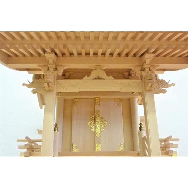外宮 稲荷宮 流れ屋根 束立(つかだて)12 外祭宮 神棚 お社 神具 外宮 稲荷宮 流れ屋根 束立(つかだて)12 外祭宮 神棚 お社 神具