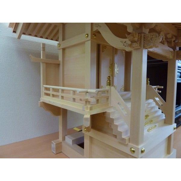 外宮 稲荷宮 流れ屋根 持送り8.0 外祭宮 神棚 お社 神具 向拝宮 ほこら