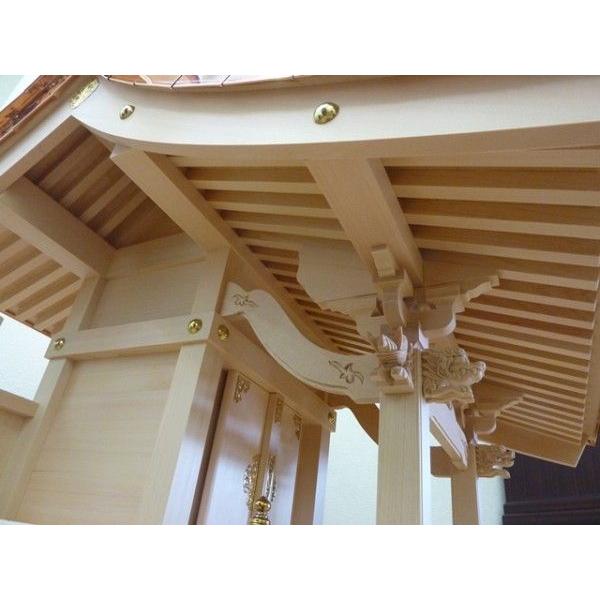外宮 稲荷宮 流れ屋根 持送り8.0 外祭宮 神棚 お社 神具 向拝宮 ほこら