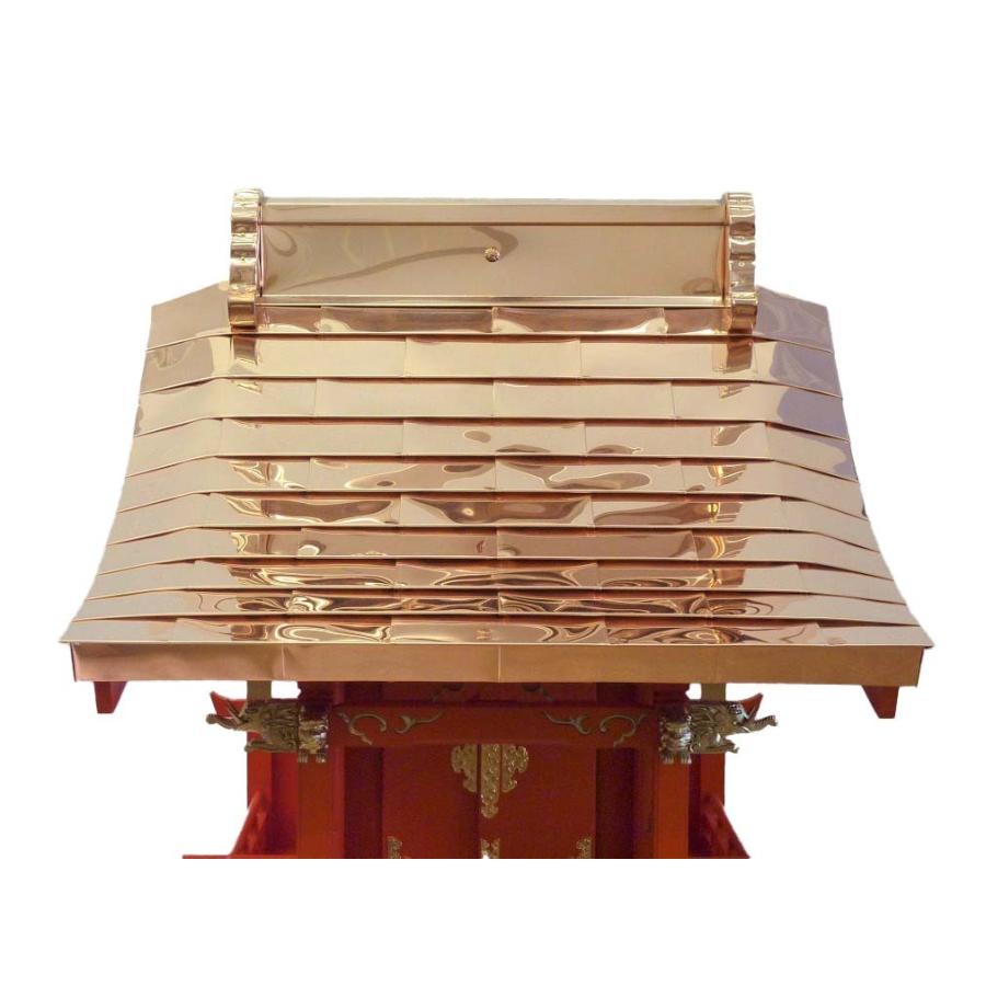 外宮 稲荷宮 朱塗 流れ屋根 束立(つかだて)12 外祭宮 神棚 お社 外宮 稲荷宮 朱塗 流れ屋根 束立(つかだて)12 外祭宮 神棚 お社
