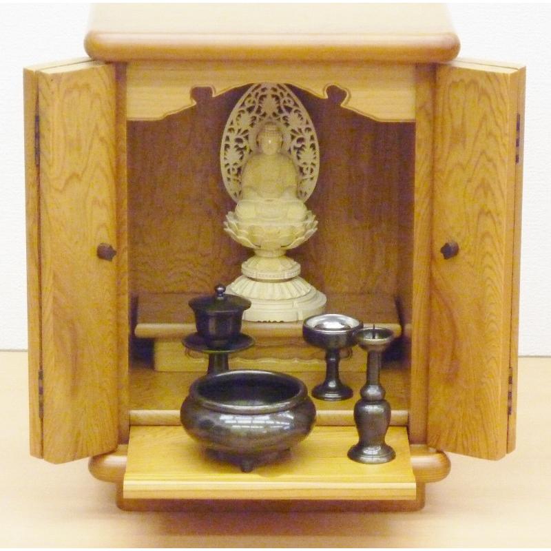 屋久杉製厨子 13 (高さ39.5cm) お厨子・厨子型仏壇・小型仏壇 屋久杉製厨子 13 (高さ39.5cm) お厨子・厨子型仏壇・小型仏壇