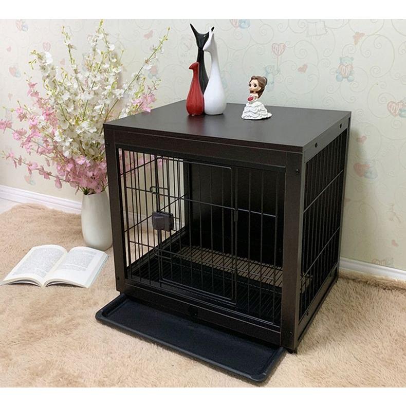 犬ケージ 期間限定ペットケージ 木製 ウッディサークル ナチュラル
