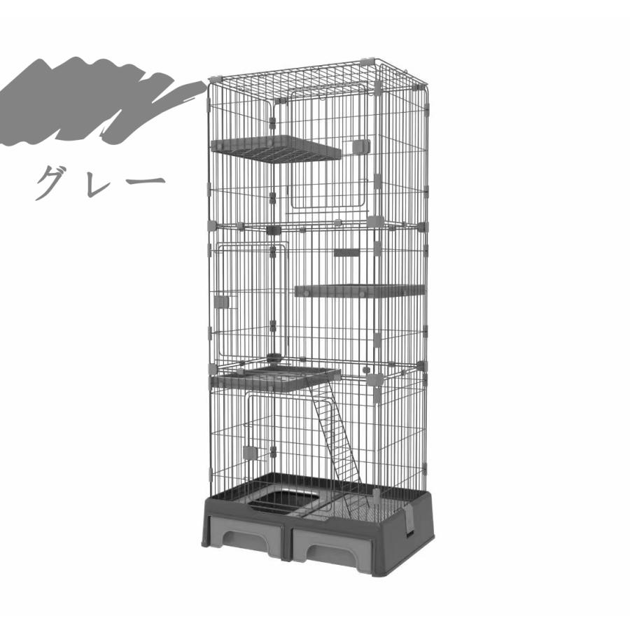 キャットケージ　3段 C10020-3 猫ケージ 3段 キャットケージ ペット 猫 キャット