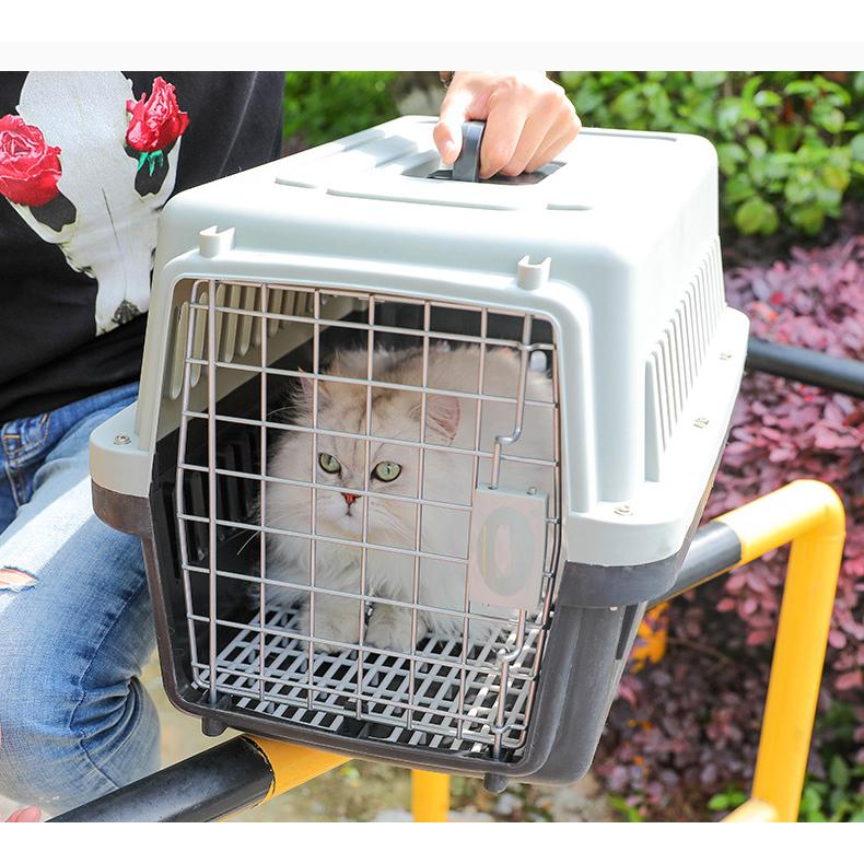 ペット猫犬スーツケース期間限定プレゼント 航空輸送ボックス 猫ケージ