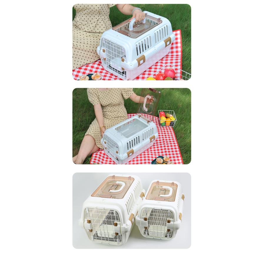 ハードクレート　犬　エアトラベルキャリー キャリーケース お出かけ 旅行 通院 クレート 飛行機 猫犬 ハード