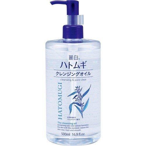 熊野油脂 KUMANO 麗白 ハトムギ クレンジングオイル 500ml : サンク